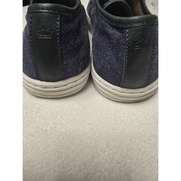 Men Peter Millar Men’s Sneakers Size 9M Navy & Dark Green Leather Rare Colorway